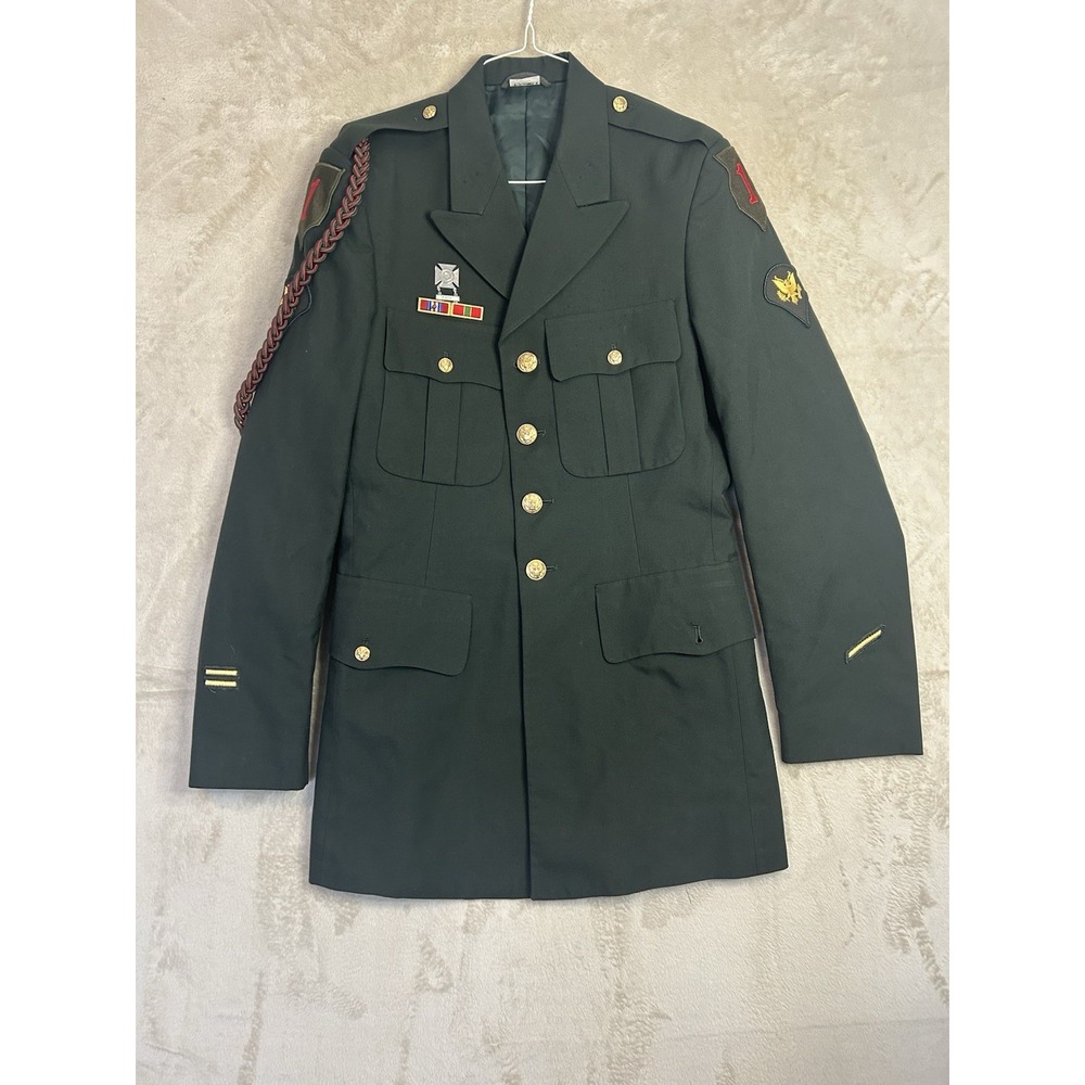 US Army Class A Green Service Uniform Dress Coat  38XL 8405-01-503-4277